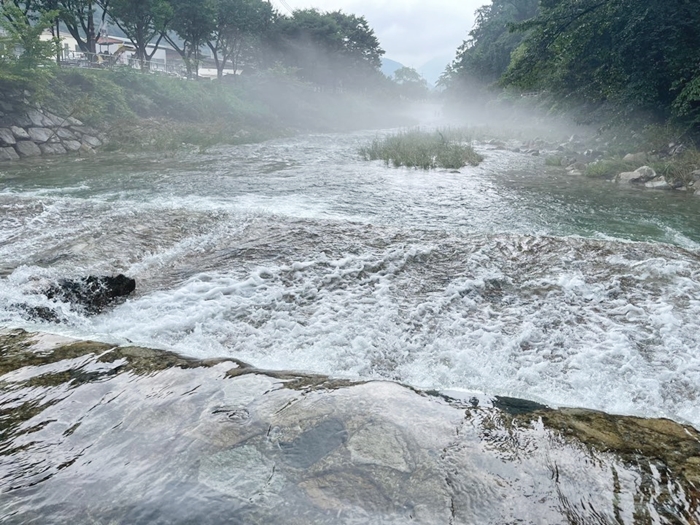 문경계곡-물안개