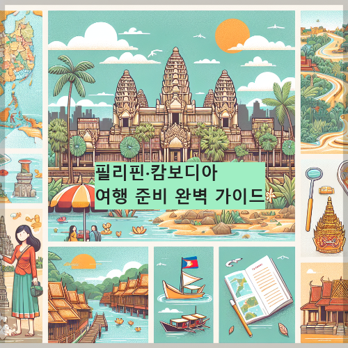 필리핀&middot;캄보디아 여행 준비 완벽 가이드