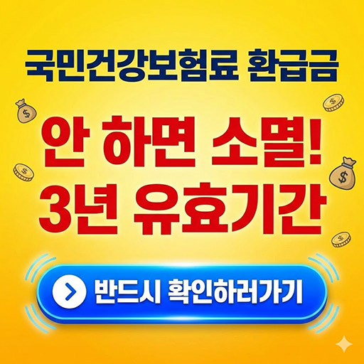 2026 국민건강보험료 환급금 신청