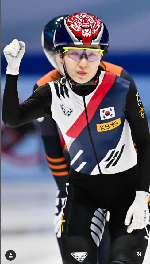 최민정 쇼트트랙 선수 프로필 금메달 일상사진