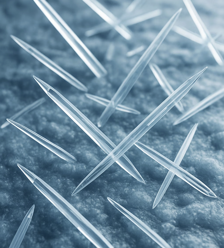 바람만 스쳐도 아픈 이유&amp;#44; 몸속의 뾰족한 결정체