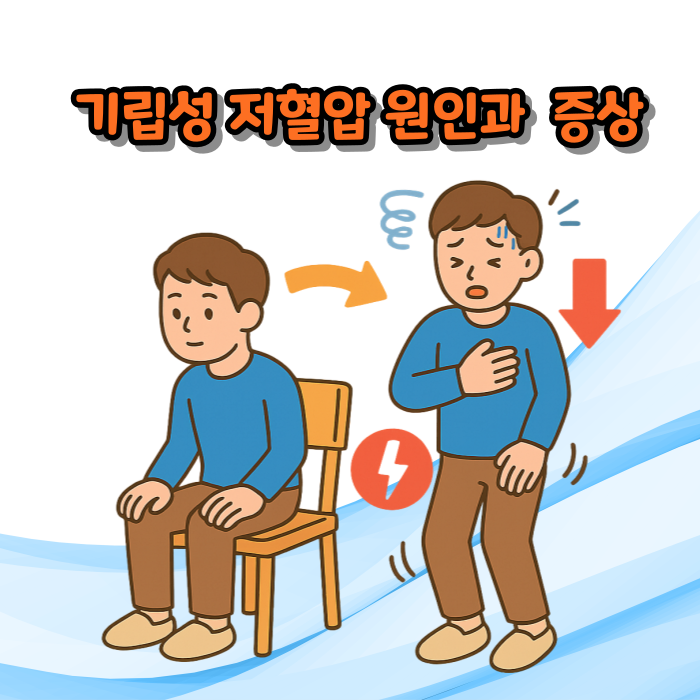 기립성 저혈압 원인과&nbsp; 증상