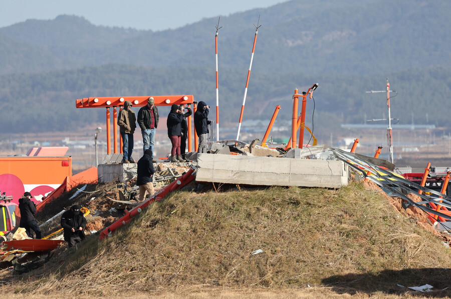 무안공항 제주항공 로컬라이저 설치상태