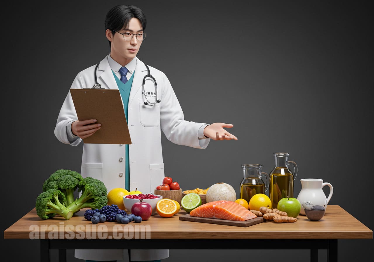 의사가 권하는 대표적인 항염 식단 재료