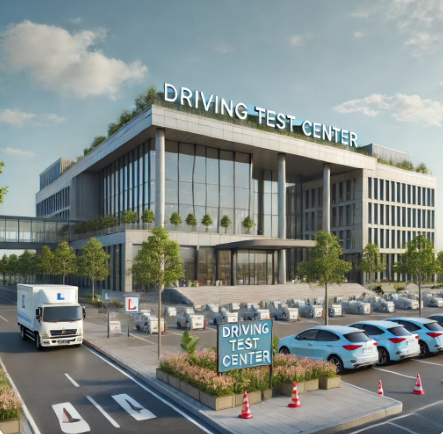 운전면허시험장이 떠오르는 이미지