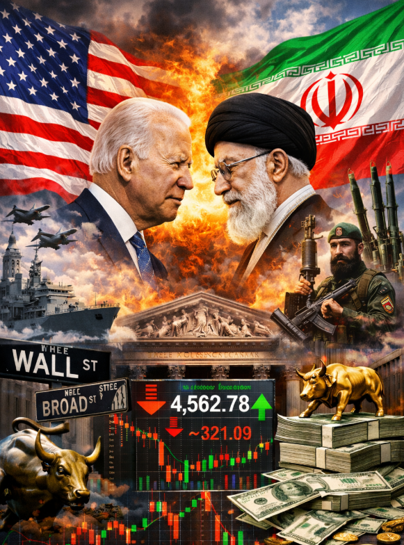 미국과 이란이 대립하는 이미지