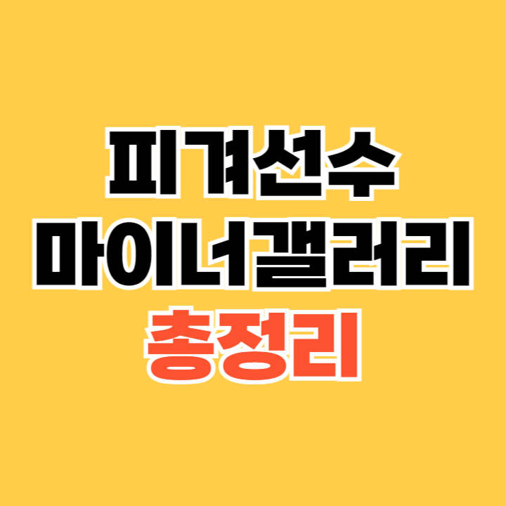 피겨선수 마이너갤러리