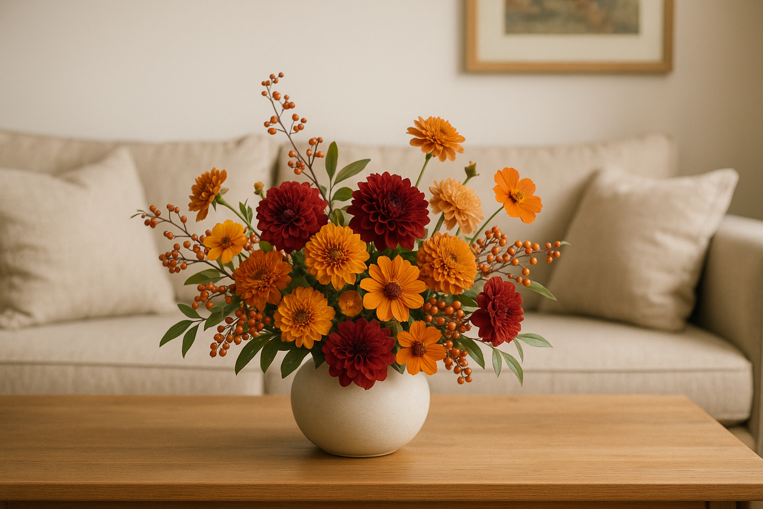 가을 인테리어 꽃 화분 추천