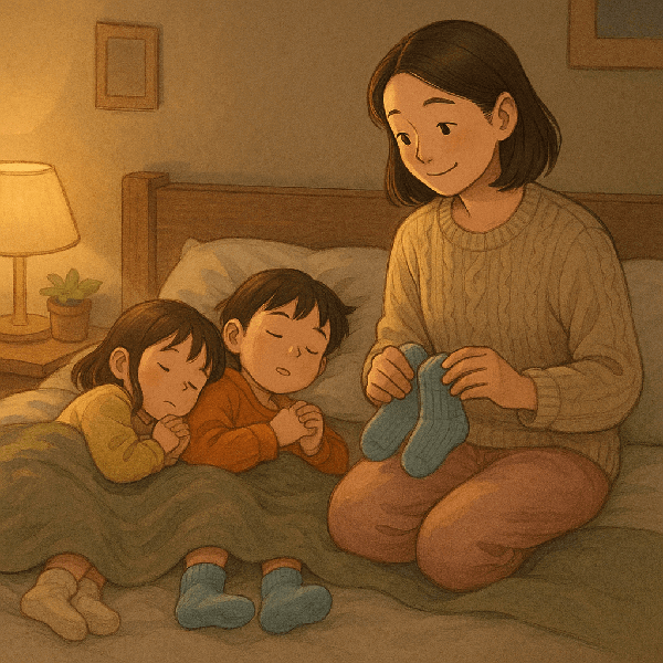 “양말 한 켤레가 바꾼 우리 가족의 밤”