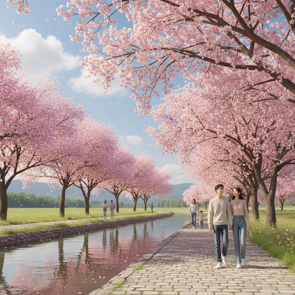 인천 계양구 벚꽃 개화 전망 및 주요..