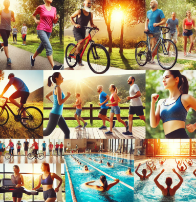 비만 예방을 위한 유산소 운동의 종류 및 방법에 관한 사진