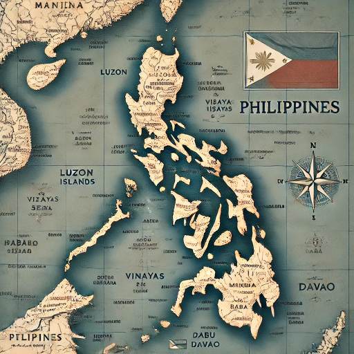 필리핀 지도 한글판