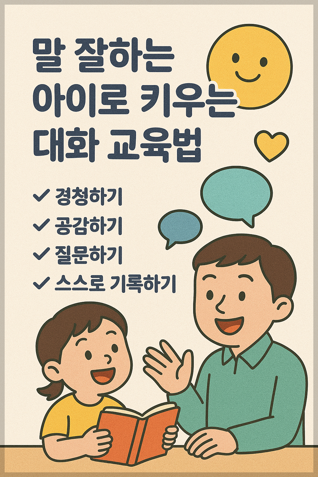 말 잘하는 아이로 키우는 대화 교육법