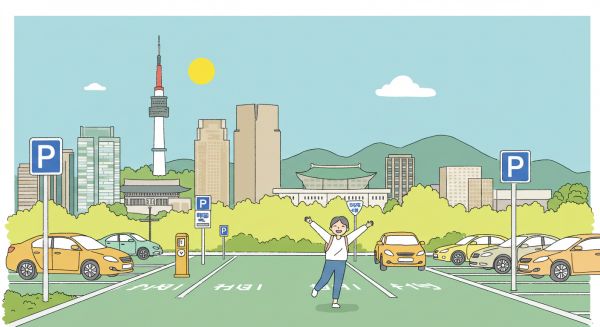 서울 시청, 공원 주변 공영주차장 찾기