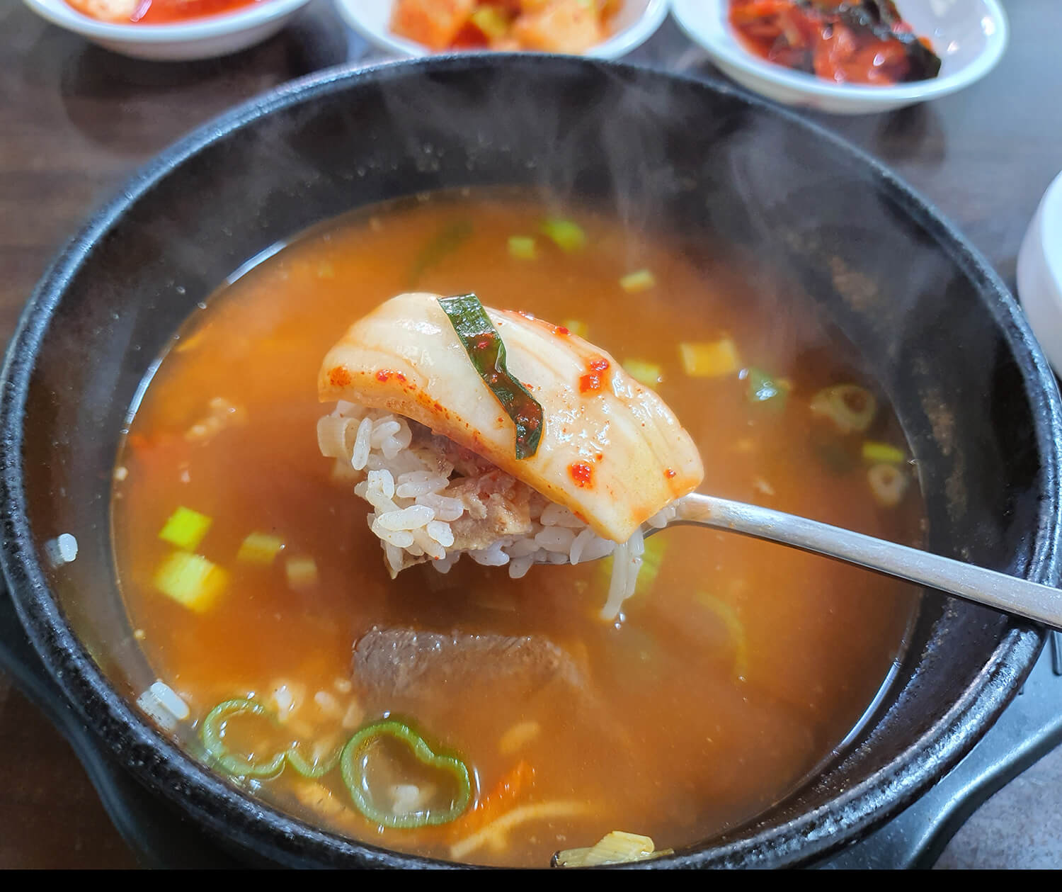 성남 종합시장 속풀이 해장국 맛집,
