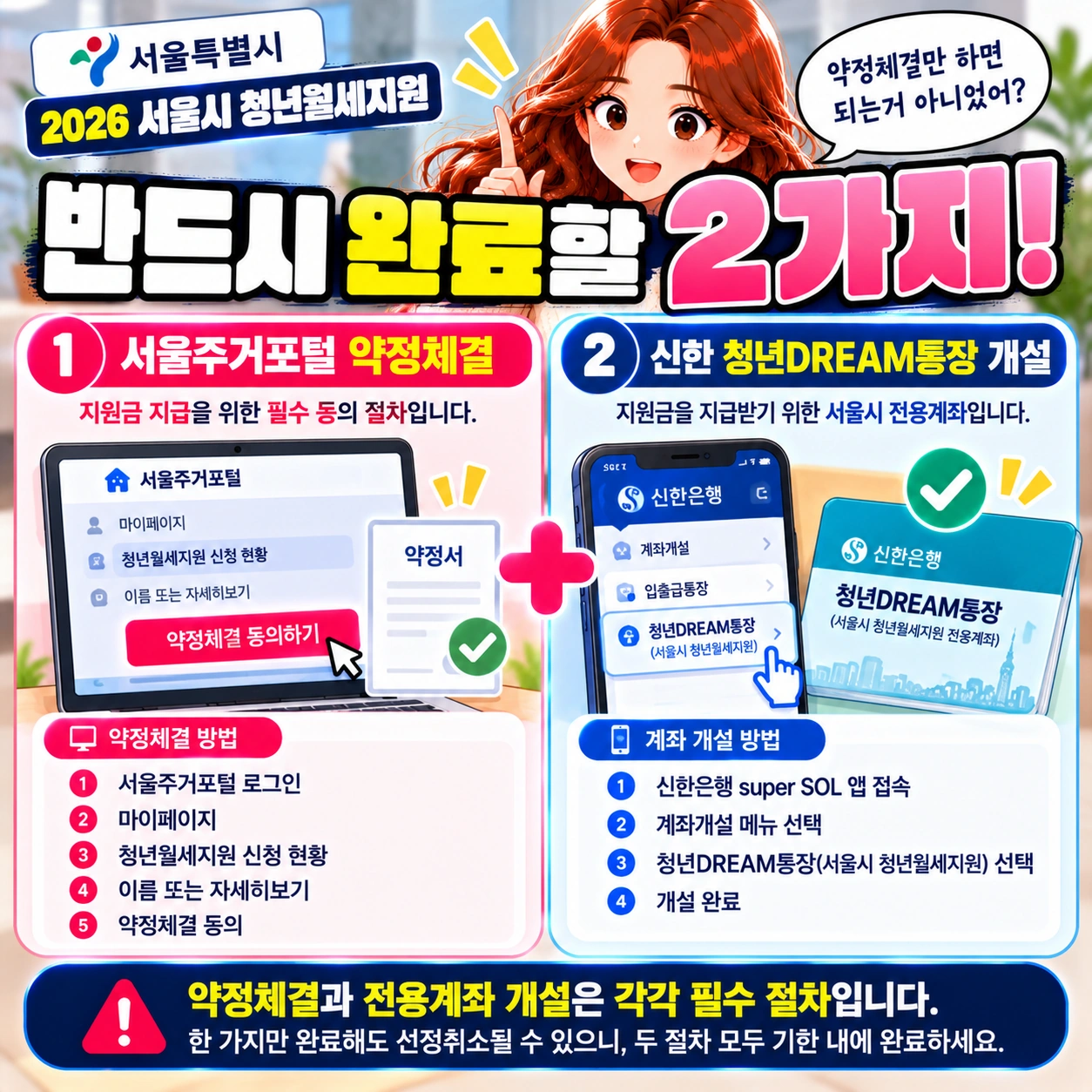 서울시-청년월세지원-약정체결-전용계좌