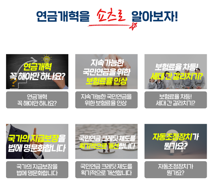 국민연금 개혁