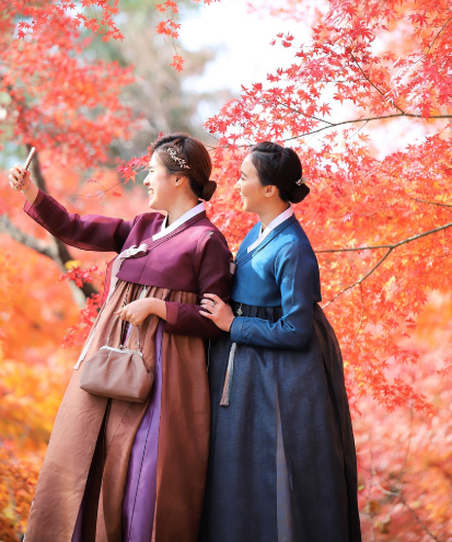 한복의 모습