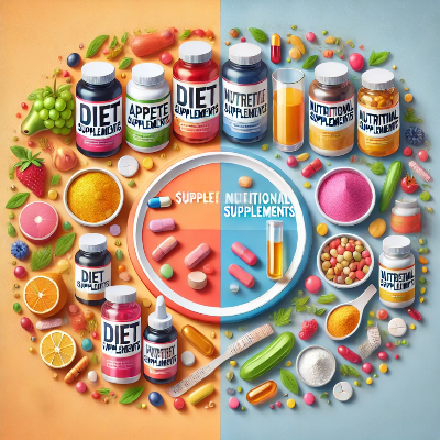 다이어트 보조제 vs 영양제: 차이점과 올바른 선택 방법