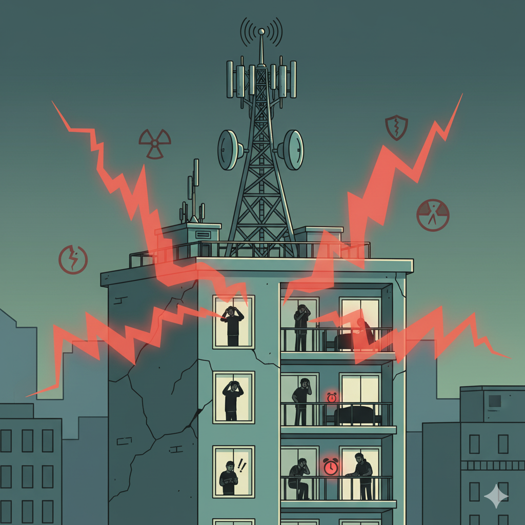 아파트 옥상 중계기