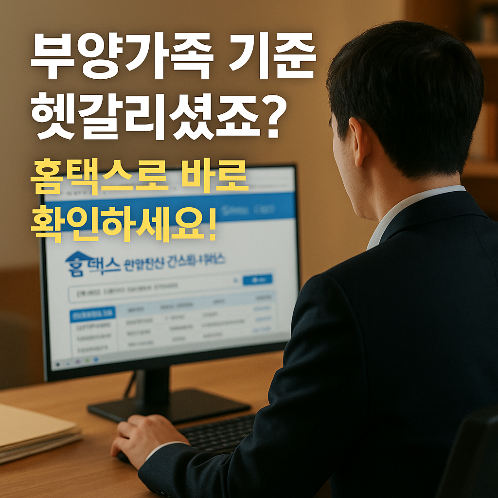 부양가족 기준
