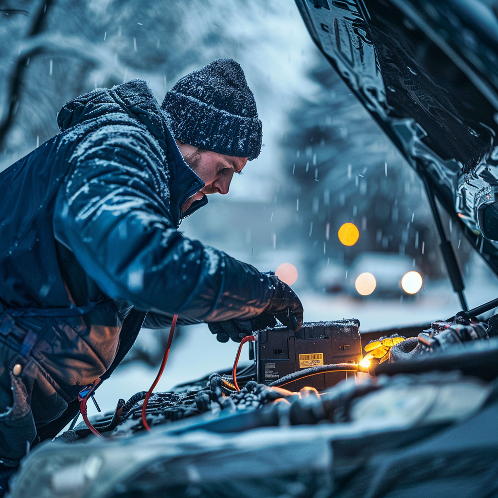 겨울철 자동차 배터리 관리