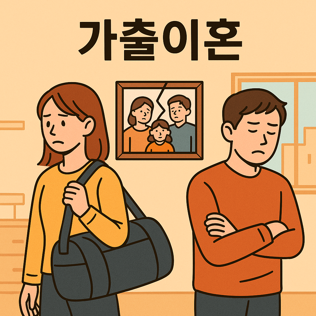 의정부이혼변호사, 가출이혼