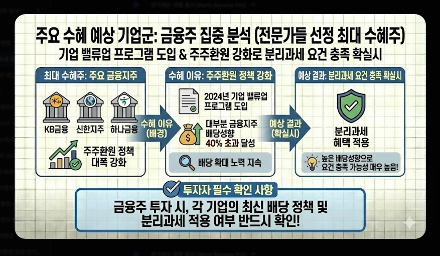 배당소득세 분리과세 [2026년 신설] 구간별 세율&middot;대상 기업 요건&middot;최대 30% 절세 전략