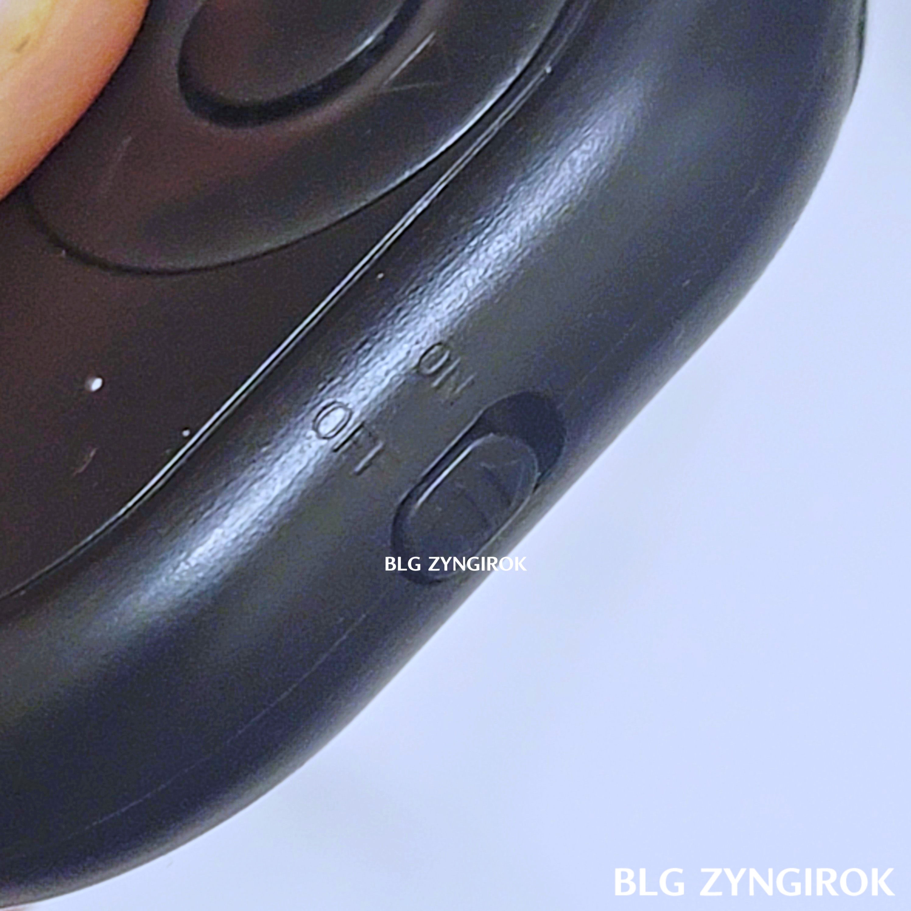 알리익스프레스에서 구매한 블루투스 리모컨 측면 전원 스위치 모습이다.