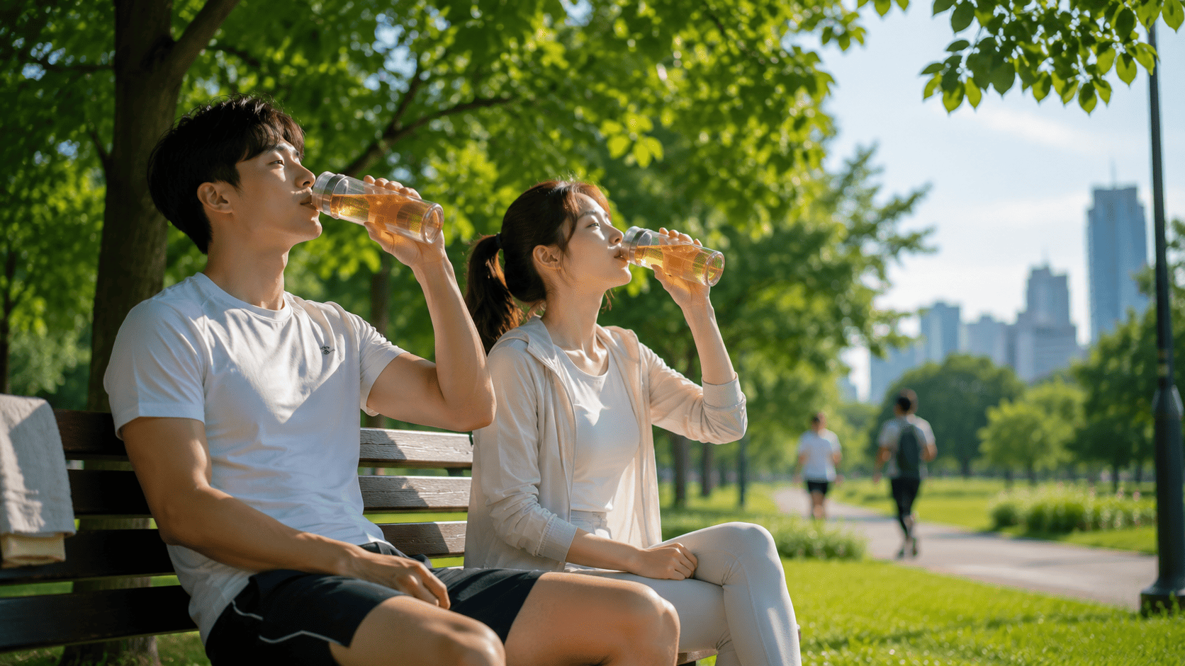 갈증해소와 수분보충에 효과적인 보리차 습관