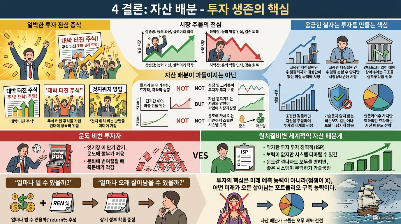 생존 우선 투자, 자산배분의 힘