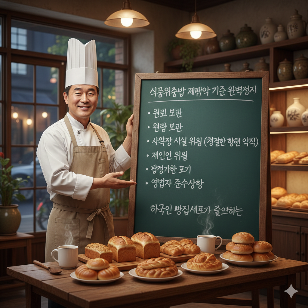 식품위생법 제빵업 기준 완벽정리