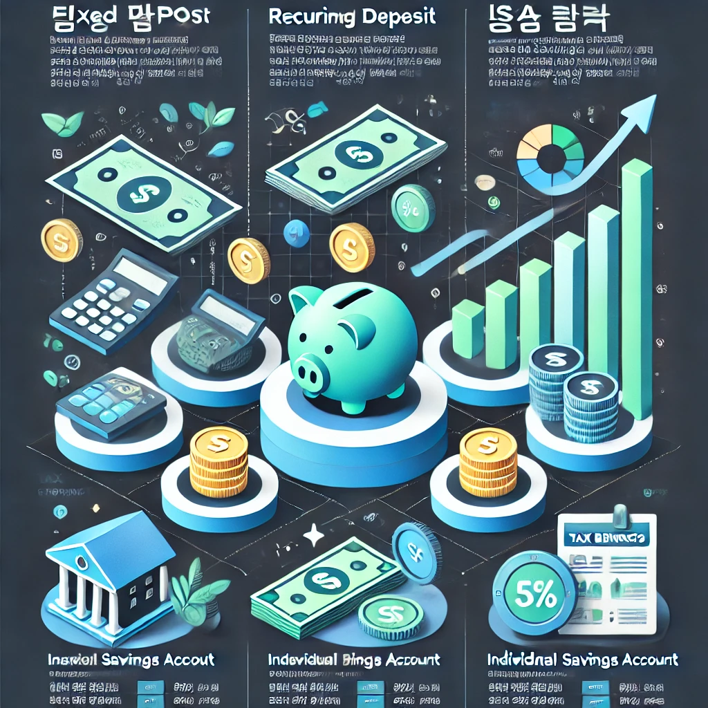 예금, 적금, isa와 관련된 이미지.