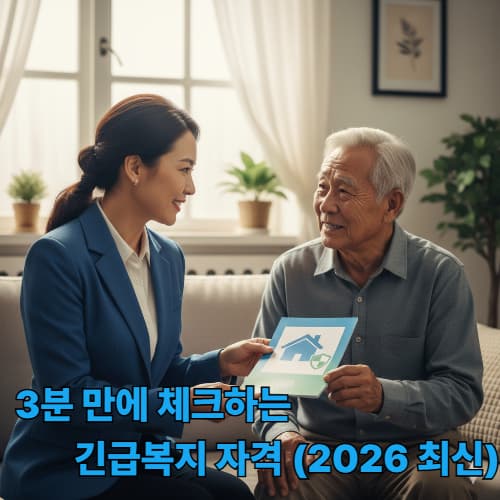 긴급복지지원제도 신청방법 및 2026 소득기준 총정리