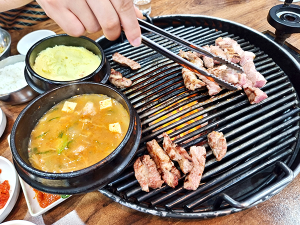 당산동 선진포크 육부장 돼지고기 맛집