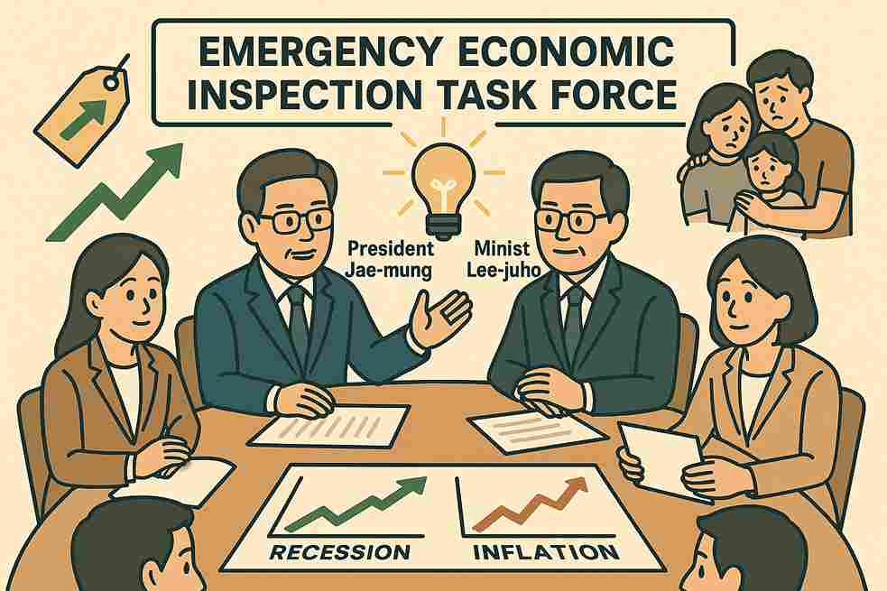 이재명 대통령 비상경제점검 태스크포스 구성