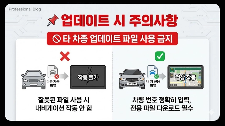 내비게이션 업데이트비용 완벽정리