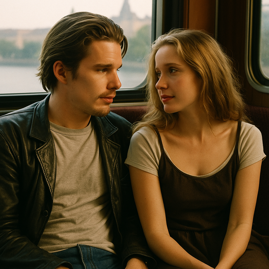 비포선라이즈 영화 이미지