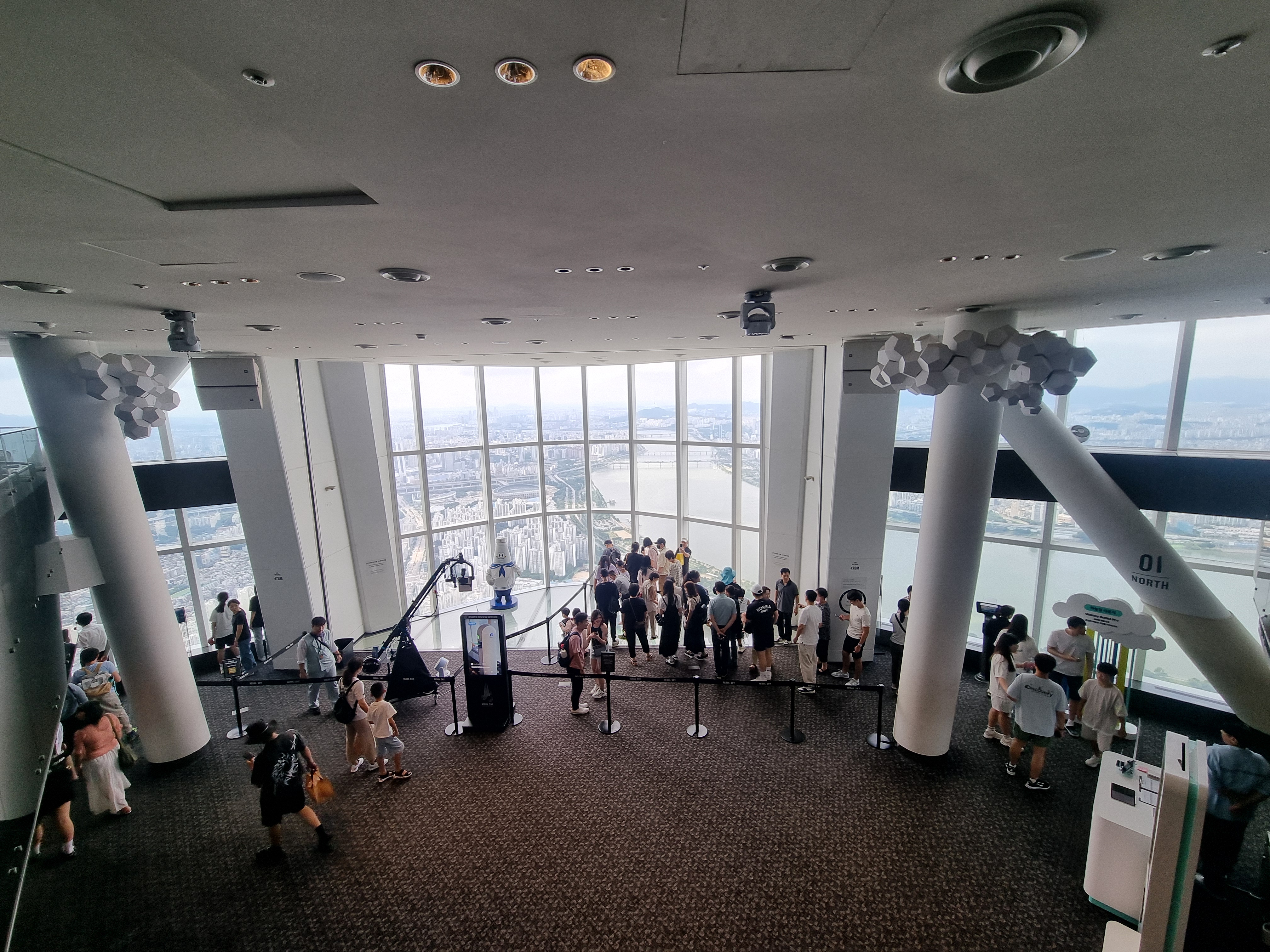 롯데타워 전망대 서울스카이