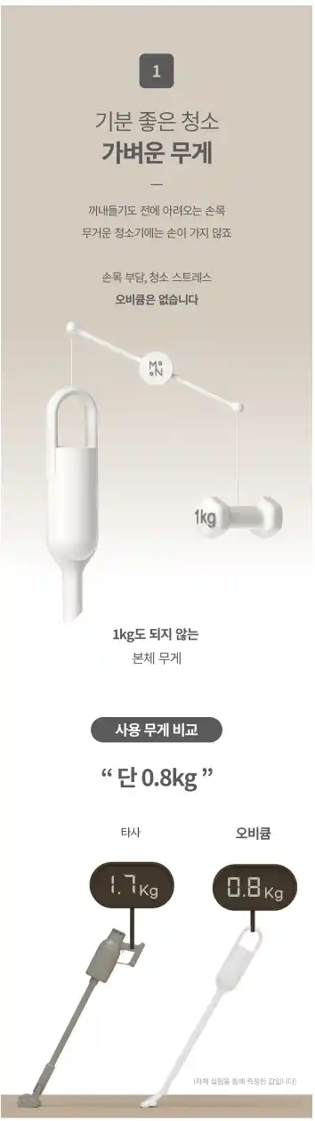 오비큠무선청소기3