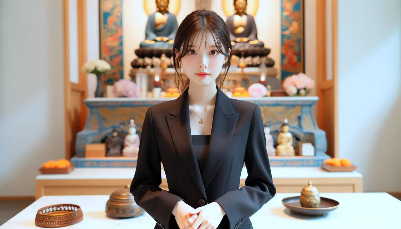 49제-금기사항을-알아보고-제사지내는-여성의-모습
