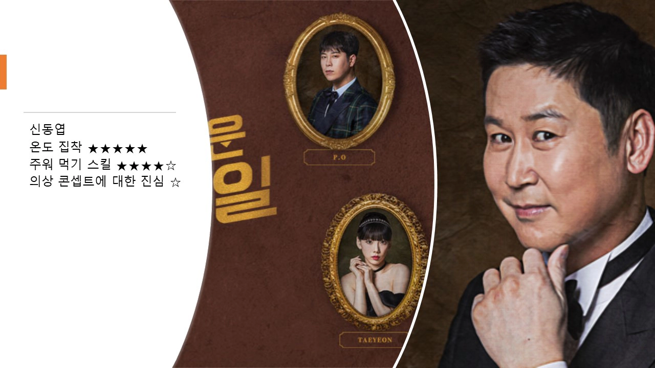 놀라운 토요일 출연진-신동엽