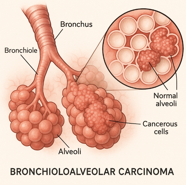 기관지 폐포암 관련 자료 사진