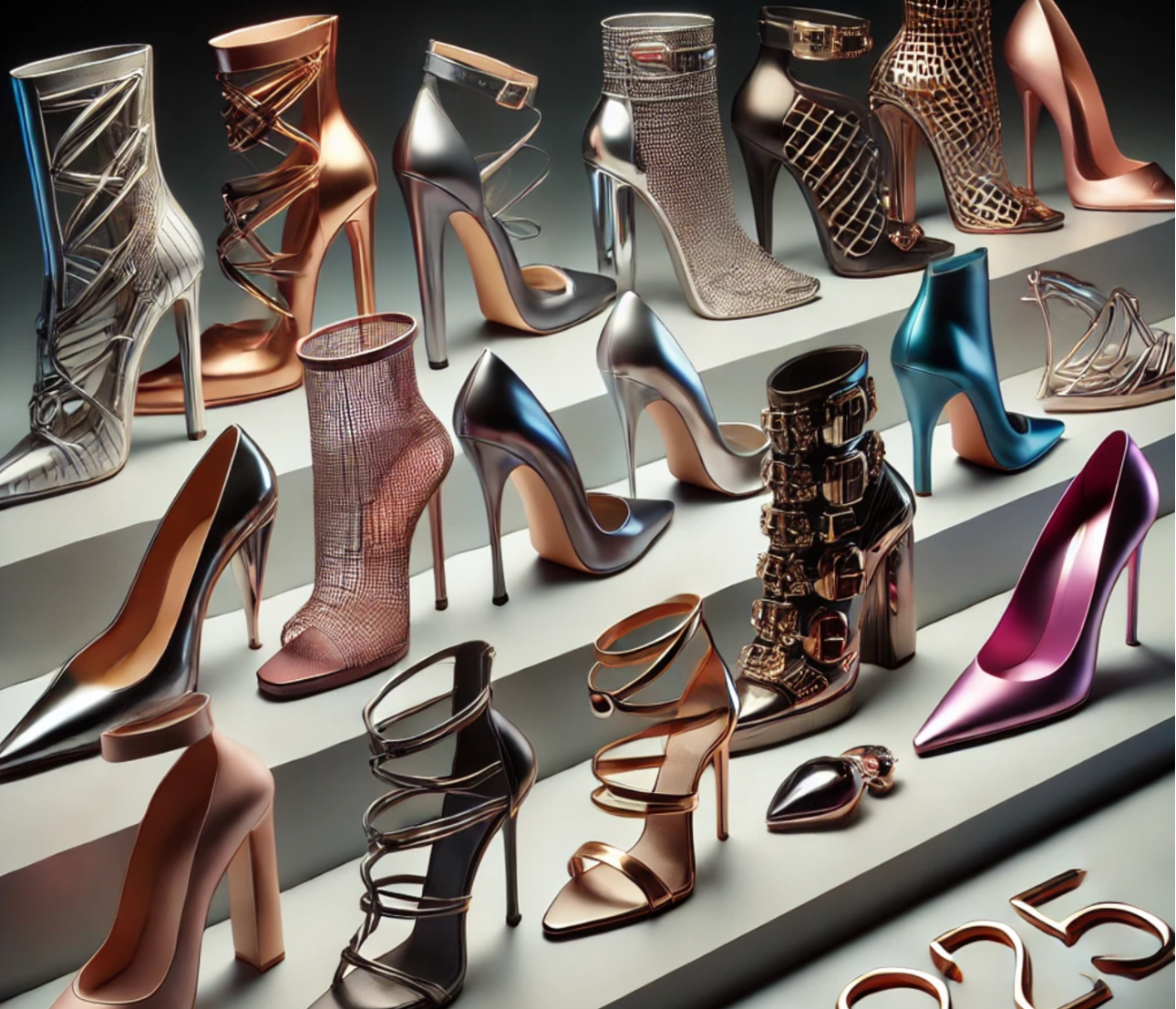 2025년 여자 신발 트랜드 사진