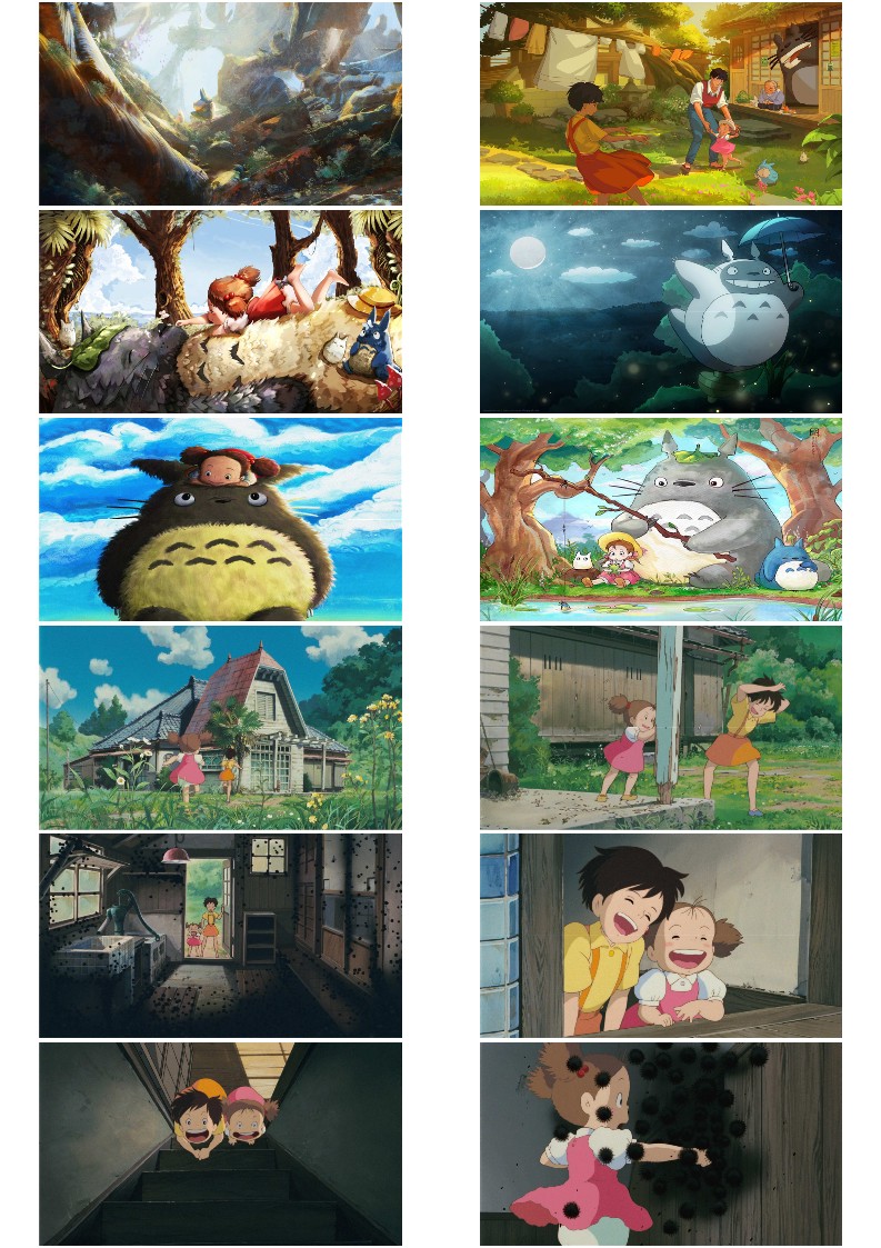 이웃집토토로 배경화면 지브리 컴퓨터 아이폰 아이패드