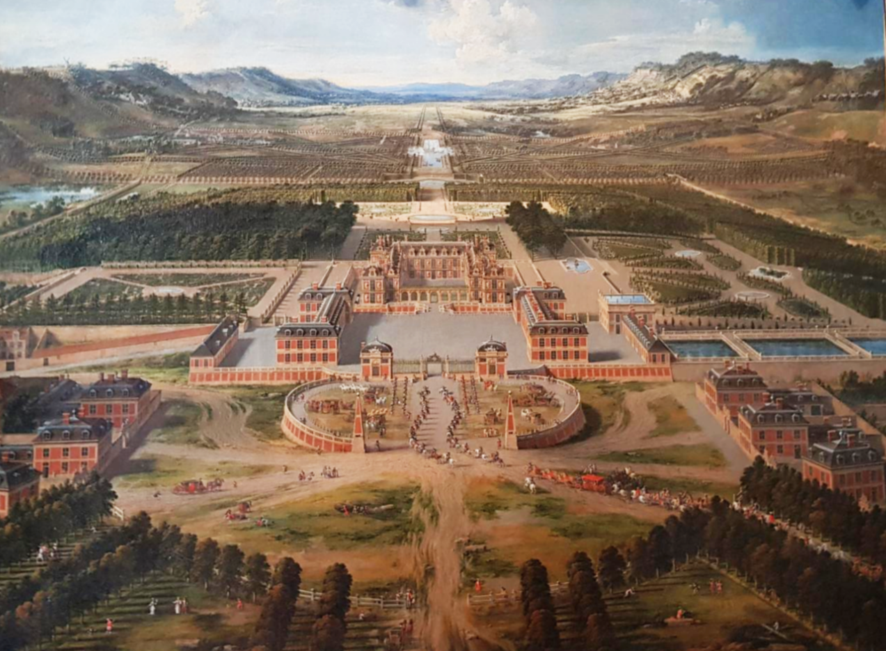 베르사유 궁전 전체 조감도