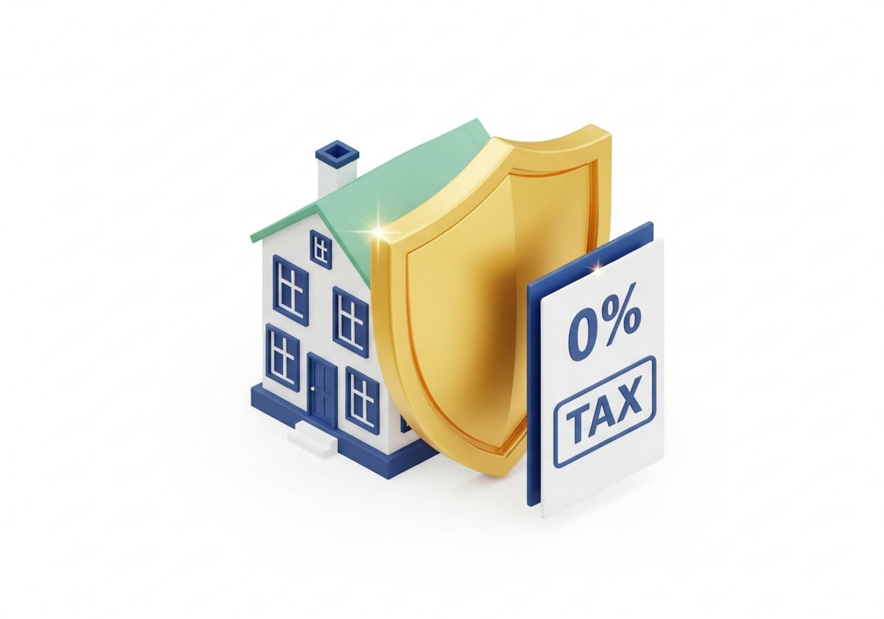 1가구 1주택 양도소득세 면제조건