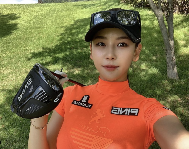 '골프에 반하다' 문정현 프로 미녀골퍼