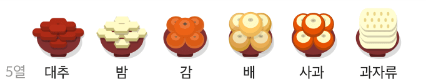 설날 추석 명절 차례상 차리는 방법