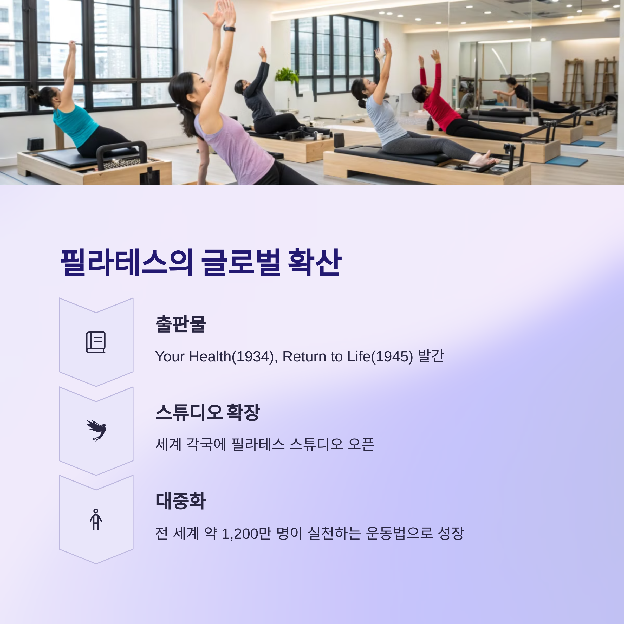 필라테스를 더욱 발전